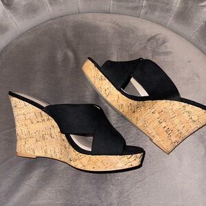 Charles David wedge sandals